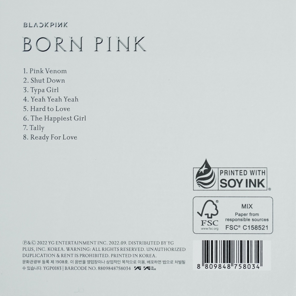 BlackPink - Born Pink - KIT Album