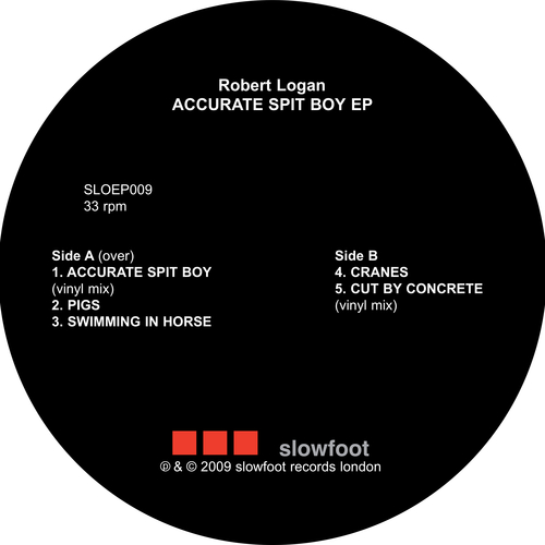 [SLOEP009] Robert Logan - Accurate Spit Boy EP - 1LP