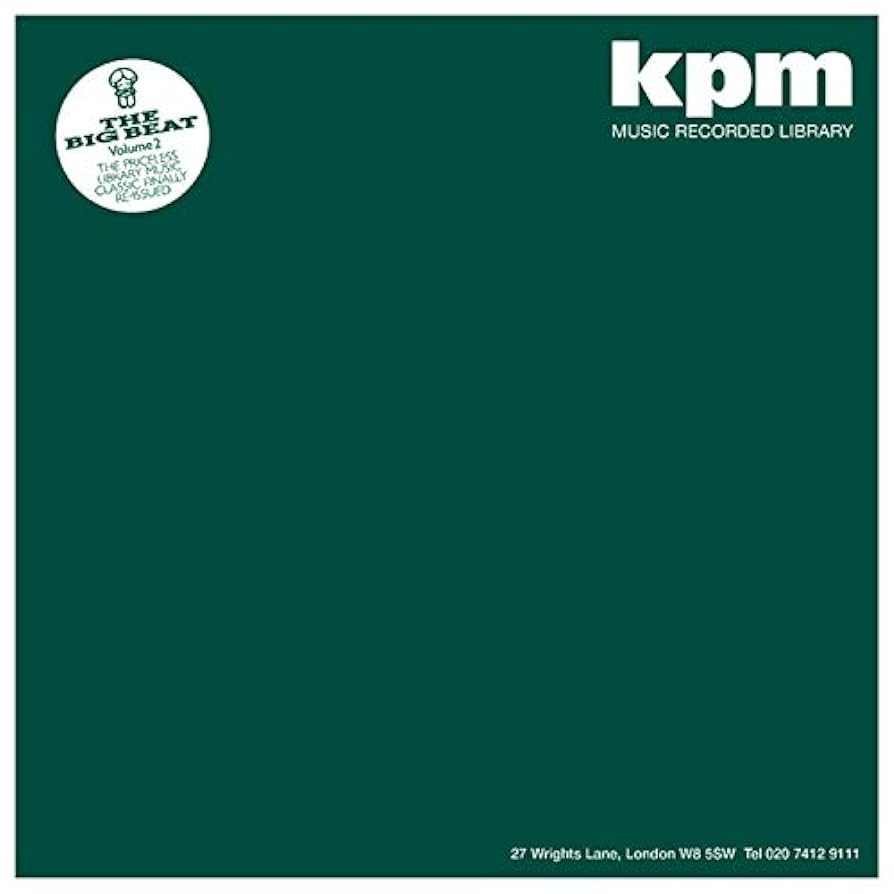 KPM - KPM Music Recorded Library K1000 - The Big Beat Vol. 2 - 1LP