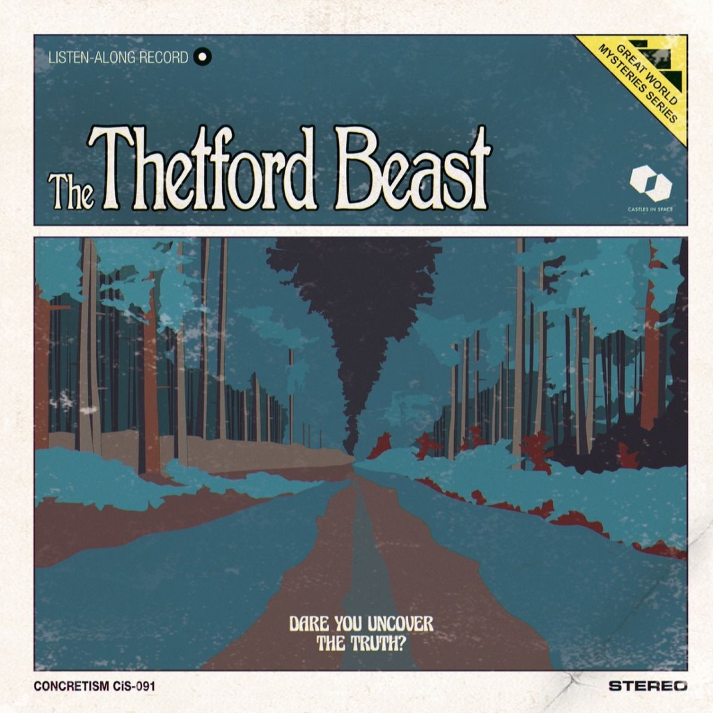 Concretism - The Thetford Beast (forest green) - 10"