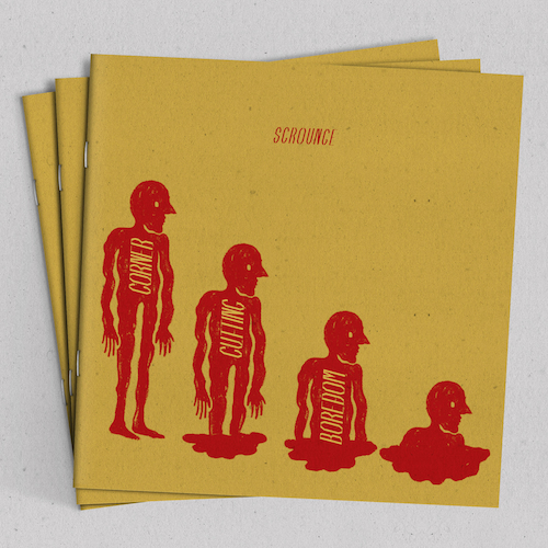 Scrounge - Corner Cutting Boredom - 7" (Flexi disc)