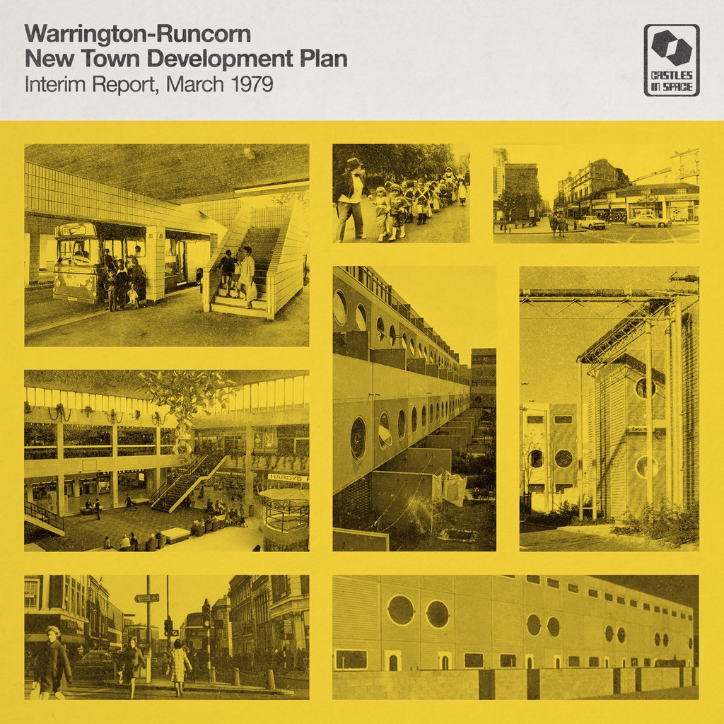 Warrington-Runcorn New Town Development Plan - Interim Report, March 1979 1LP+7" - 7" (Rough Trade white and yellow vinyl version with bonus white vinyl 7”)