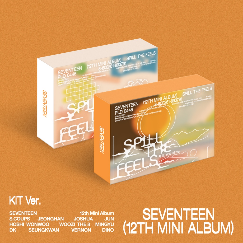 Seventeen - 12th Mini Album - KiT Album